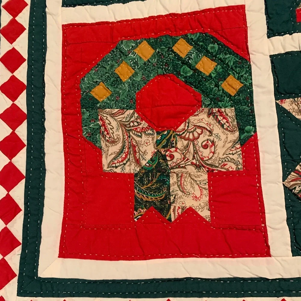 🎄Quilted Christmas/Holiday Farmhouse/ Country Wall Hanging